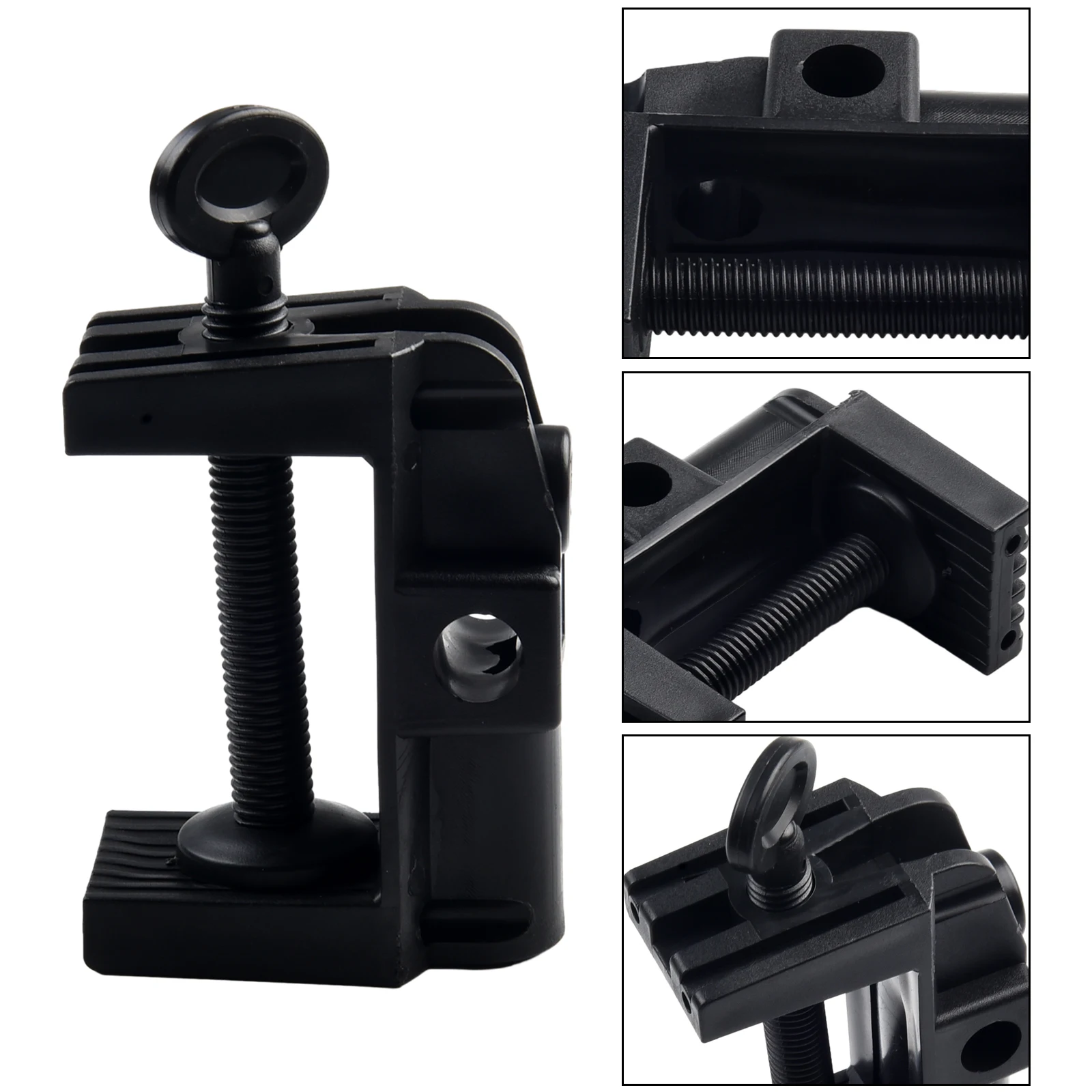 Bracket Clamp For Desktop Mount Holder Desktop Mounting Clips Replace Bracket Clamp C- Clamp For Mic Stand Table Lamp Desk Stand