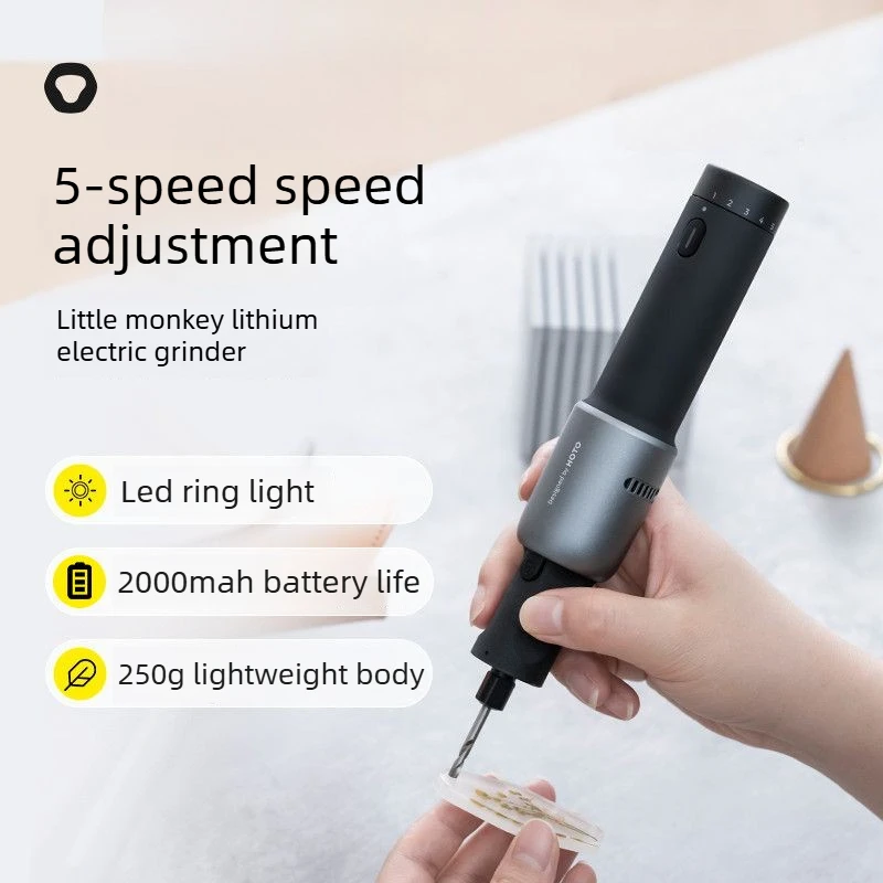 Handheld Electric Pen Professional Engraving Tool Powerful Electric Sanding and for Jewelry Metal and Wood Carving