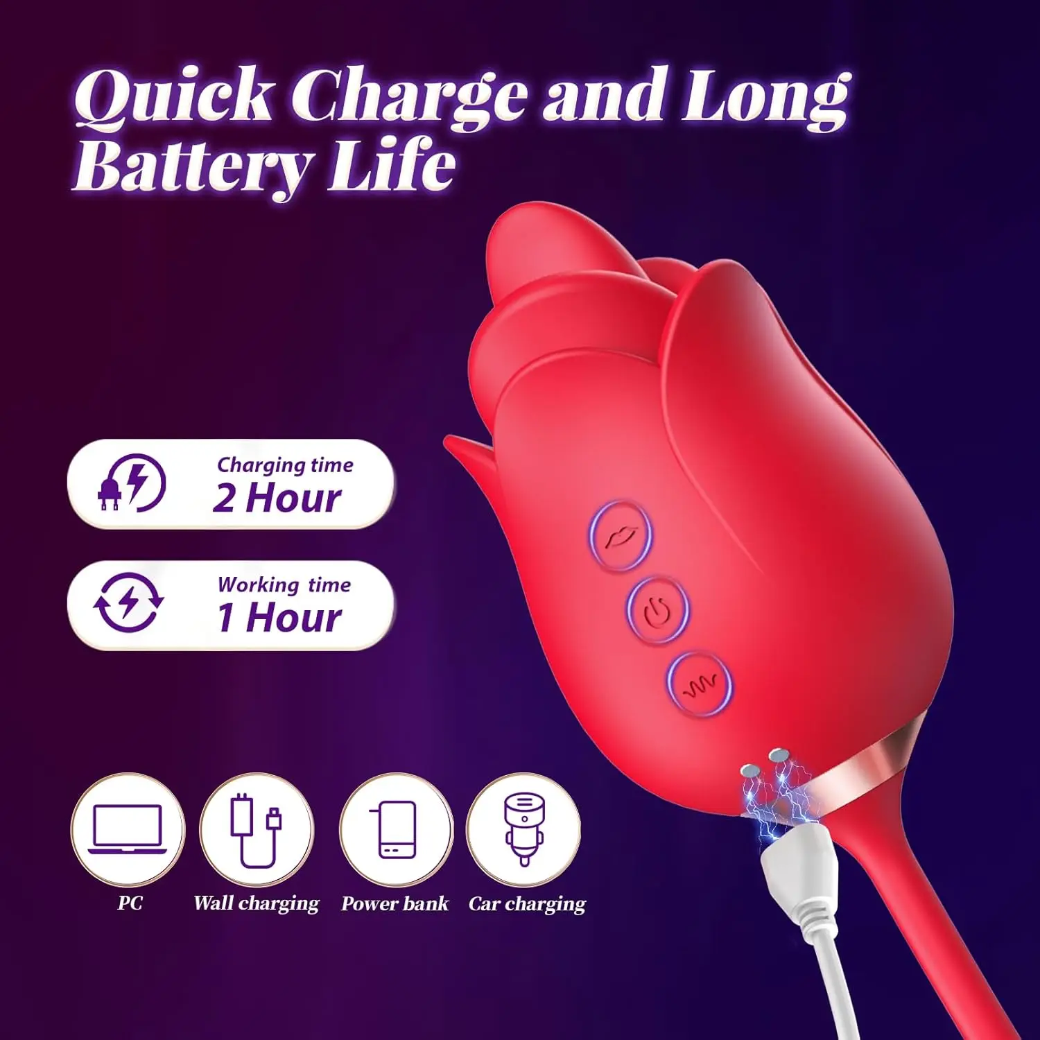 4IN1 الهزاز للنساء G بقعة هزاز ارتفع الجنس لعب ترفرف الكبار لعبة الجنس البظر محفز الحلمة VibraterToys للزوجين