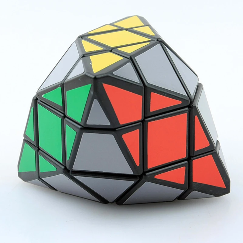 Cube magique en diamant 3x3x3, forme de Cube, pyramide quadrangulaire, Cool Cube, jouets éducatifs, Puzzle de collection, cadeau pour enfants