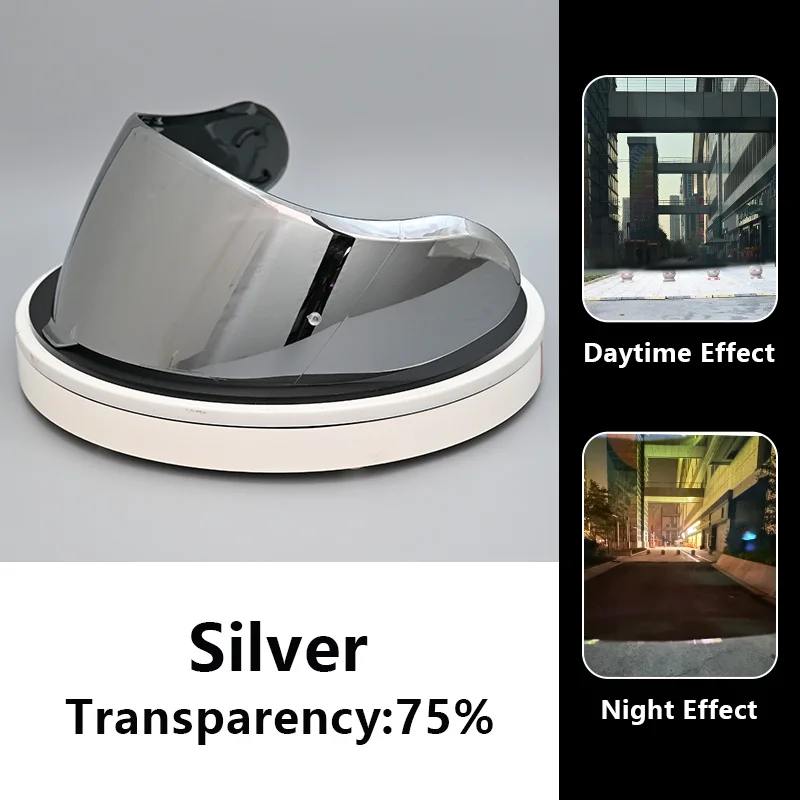 NONE Neotec 3 Motorradhelm-Visier für SHOEI Neotec 3 CNS-3C Anthem Grasp Satori Moto Helm Ersatzglas-Spiegellinse CNS 3C 6