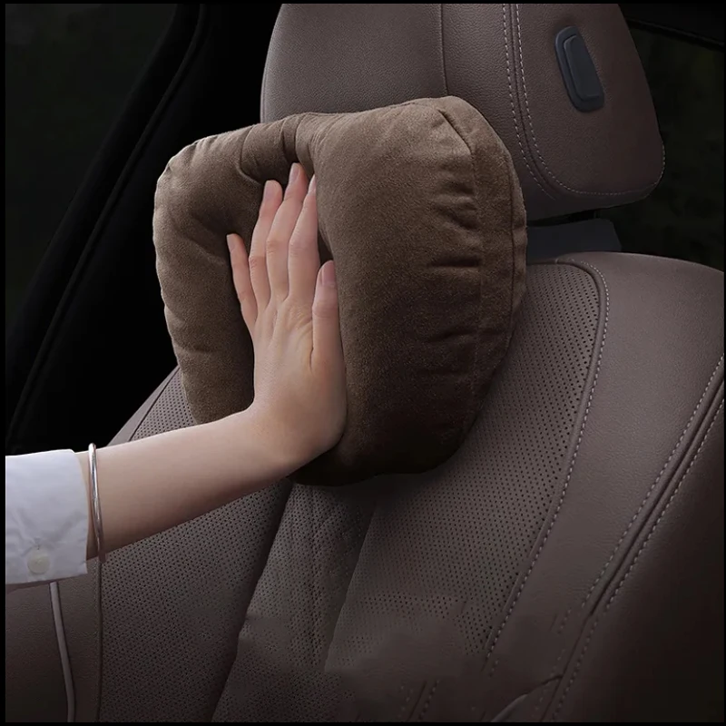 Car Headrest S Class Soft Universal Neck Pillow Lumbar Support For Mercedes-Benz Maybach AMG W203 W206 W211 W212 A180 W220 W205