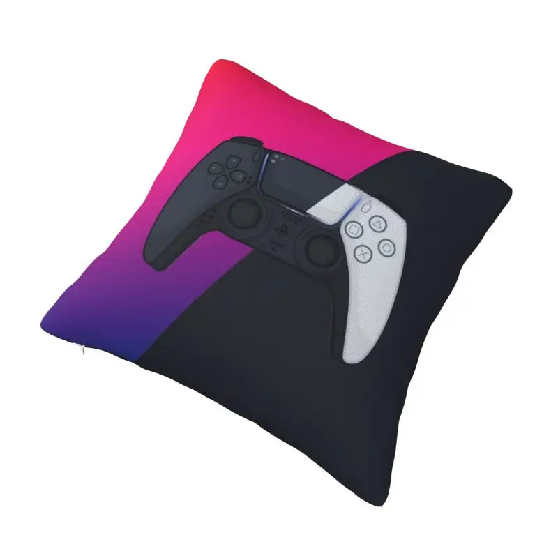 Custom Nordic Gamer Gaming Controller Cushion Cover for Sofa Soft Video Game Lover Gift Throw Pillow Case