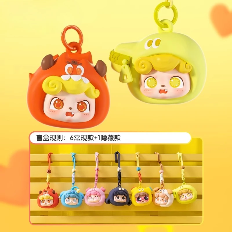 

(В наличии) Эмоциональный монстр, слепая коробка, фигурка, модная игрушка, сумка для наушников, милый периферийный кулон, подарок на день рождения, аниме