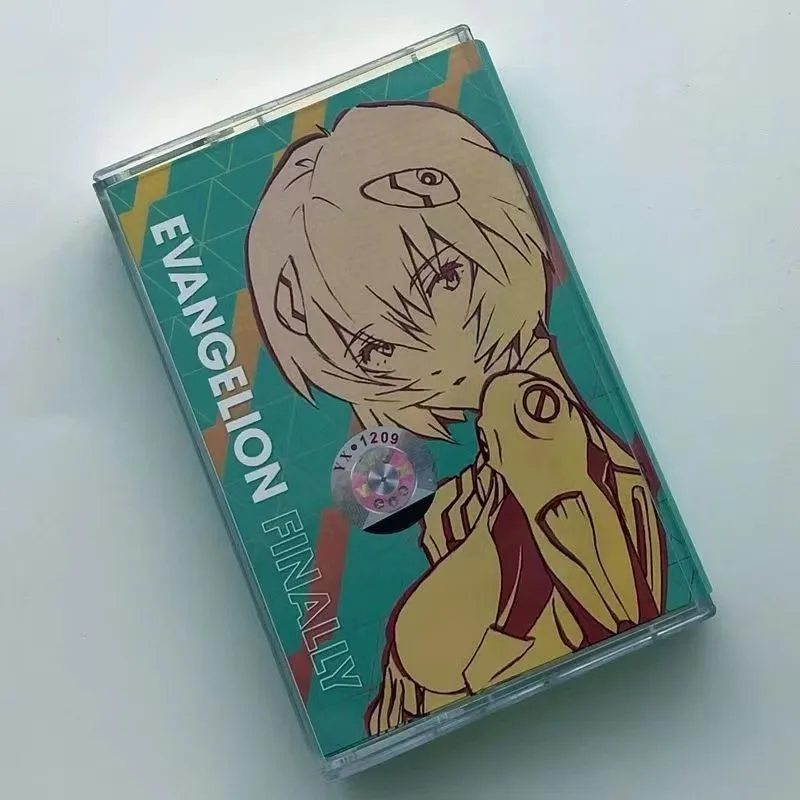 Anime NEON GENESIS EVANGELION EVA Sagisu Shiro Musik Tape Greatest Hits OST Album One Last Kiss Kassette Cosplay Soundtracks Box – Detail 4