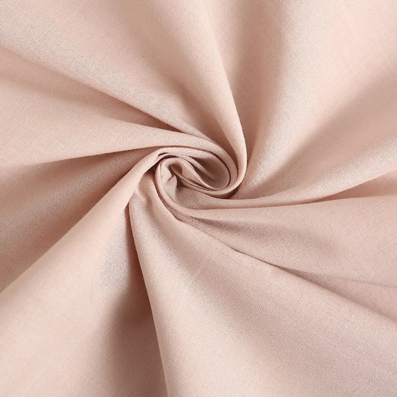 600 Colors plain 9088 thin 60s voile cotton fabric for woman dress apparel lining dyed cotton scarf clothing  sewing by 1 meter