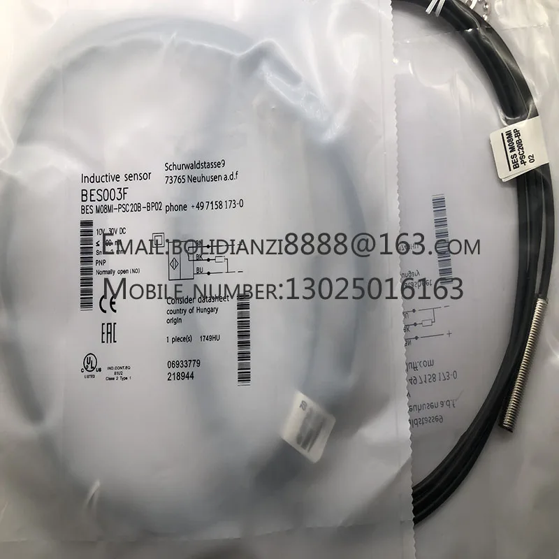 

The brand-new original sensor BES003E BES M08MI-PSC20B-BP00,2-GS04 warranty for one year in stock