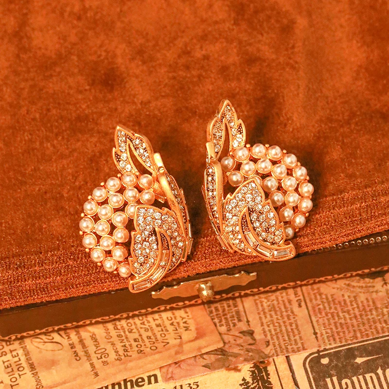 Fraya-Boucles d'oreilles rondes en argent regardé S925 pour femme, plaqué or 18 carats, bijoux de luxe, tempérament, nouvelle mode