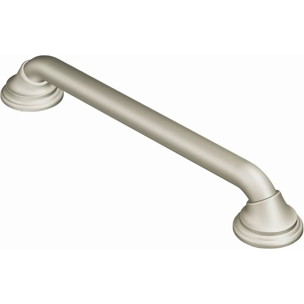 

R8742D3GBN Bathroom Safety 42-Inch Designer Grab Bar with Curl Grip, Brushed Nickel