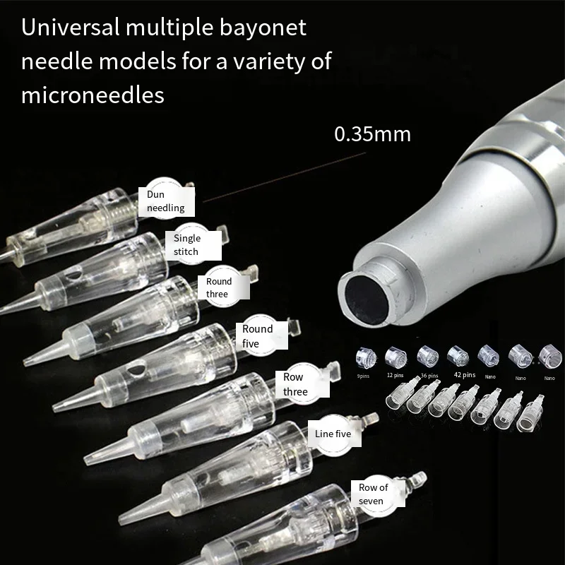 Wireless Permanent Makeup Tattoo Machine Microblading Eyebrows Cartridge Needles Semi Permanent Bayonet Integrated Machine Pen