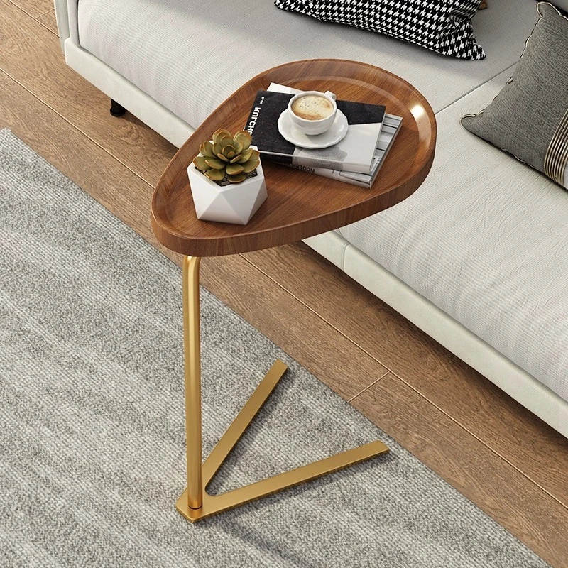 

Movable small side table, small coffee table, balcony sofa, minimalist mobile rack