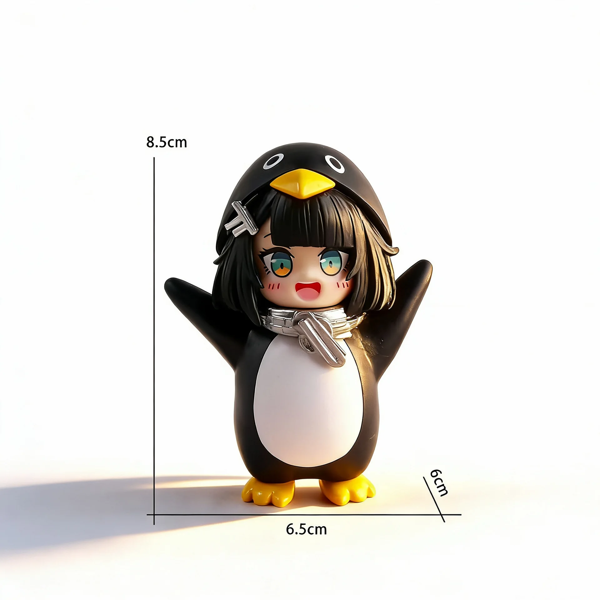 3D Gugu Gaga Figure Arknights Endfield Pengmin Figures Little
