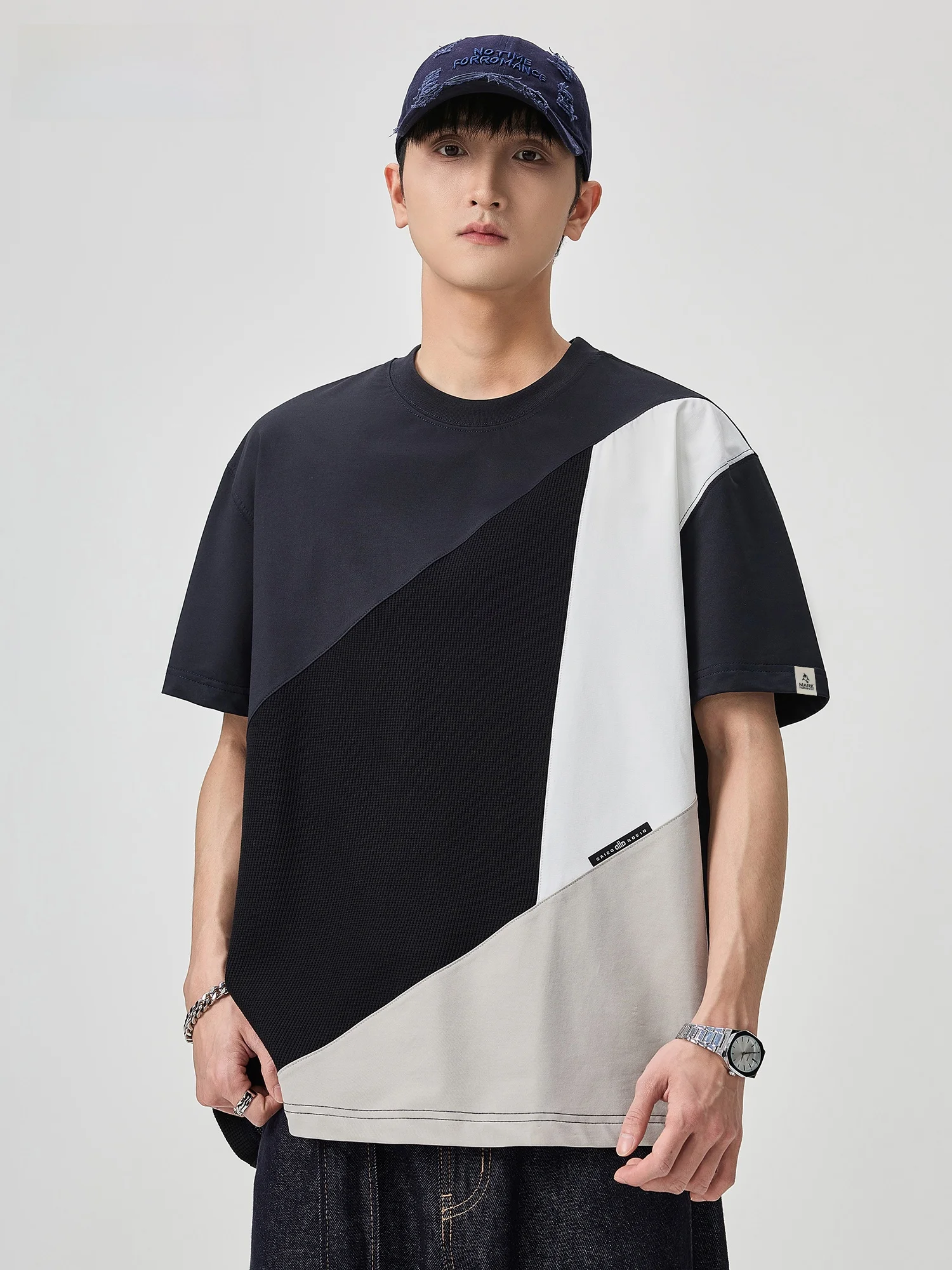 

Мужская футболка Mark Fairwe с коротким рукавом, легкая, дышащая, свободного кроя, для спортзала и повседневной носки, из смеси хлопка и полиэстера, летняя, быстросохнущая.