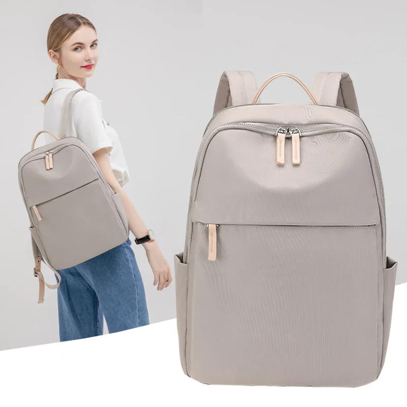 

Backpacks Woman Laptop Backpack Business Travel Bags 15 Inches Large Notebook Back Pack Waterproof Commuter Urban Bagpack Luxury