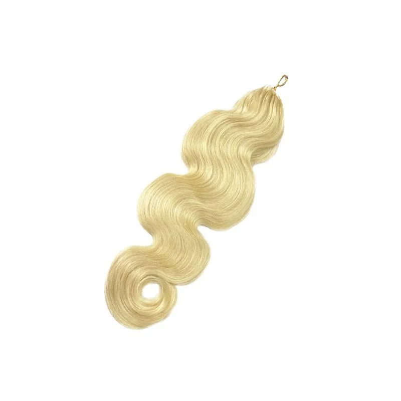 613 #   Наращивание волос Body Wave Miracle Knots Croche из натуральных человеческих волос, 1 шт./50 г, 14-24 дюйма, бразильские, натуральные, дышащие, с естественной линией роста волос
