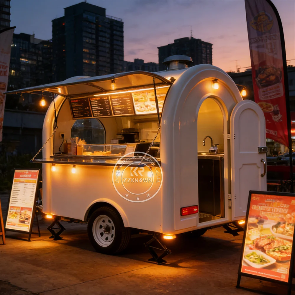 

Мобильная тележка для еды, уличный гриль-прицеп, фудтрак для уличной торговли, передвижная кухня, прицеп-фудтрак для уличной торговли