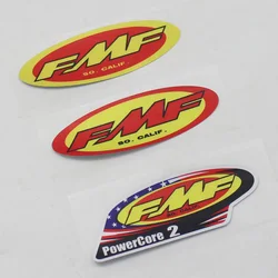 오토바이용 범용 FMF 스티커, So Calife PowerCore 2 오토바이 배기 파이프 데칼, 자동차 머플러, 1PC