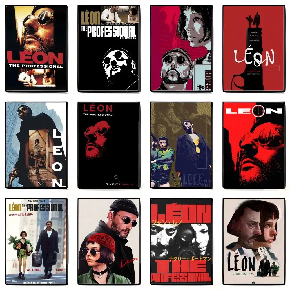 Movie Sticky L-leon The Professional Poster Self-adhesive Art Waterproof Sticker Coffee House Dorm Room Wall Decor