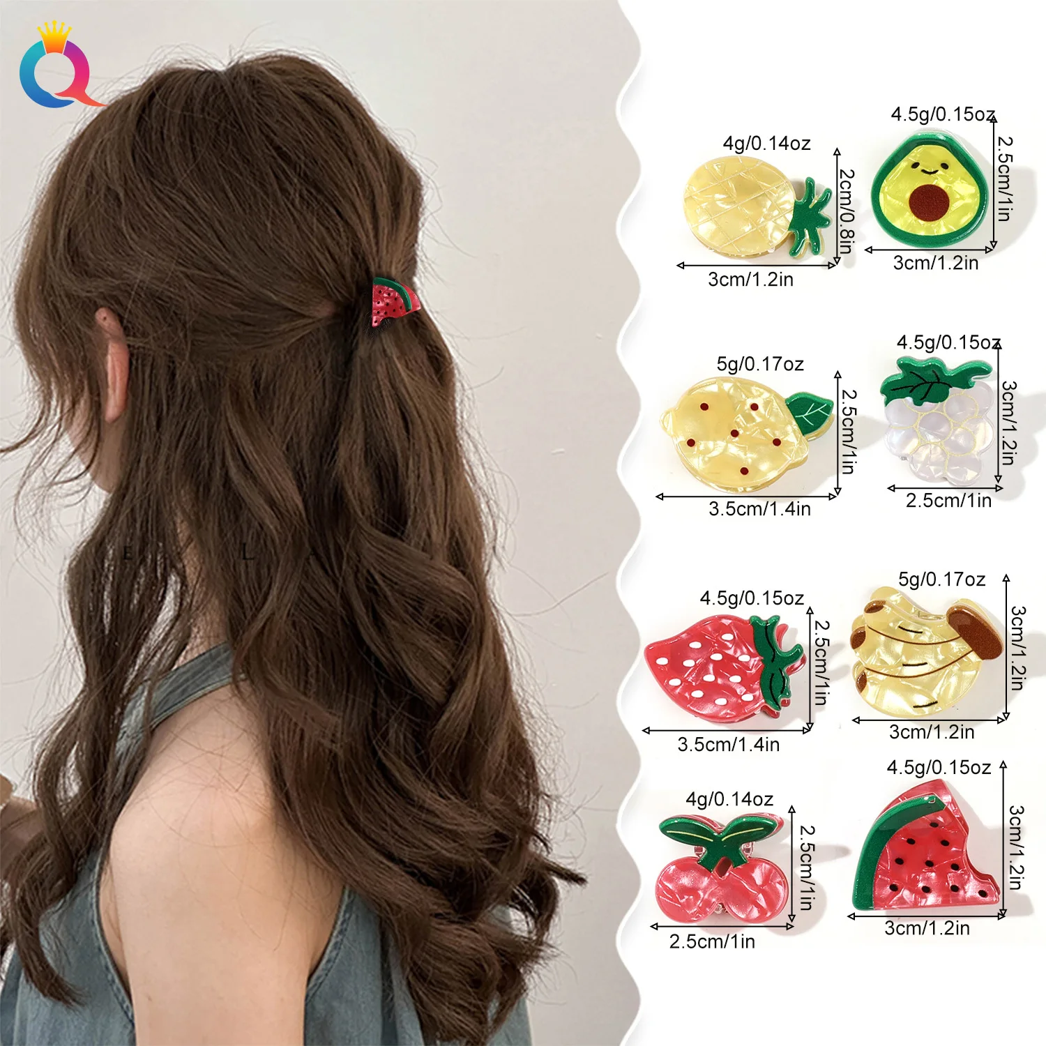 

Маленькие ацетатные заколки для волос в корейском стиле: милые, универсальные, не повреждают волосы, для челки и боковых прядей, для детских причесок