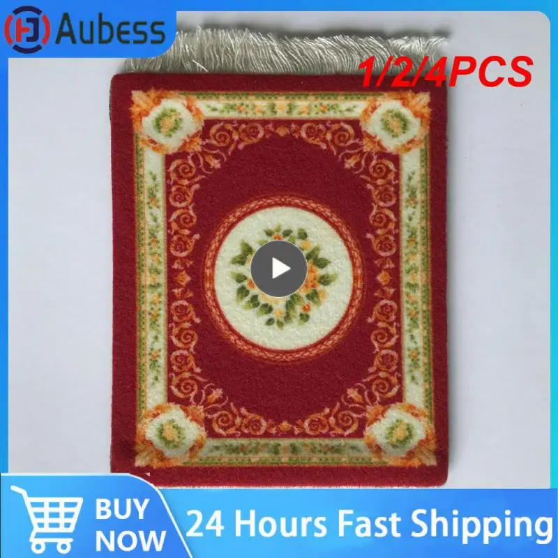 1/2/4PCS Persian Carpet Style Rubber Anti-slip Mousepad Durable Printing Rectangle Gaming Mouse Pads Computer Tablet Mat