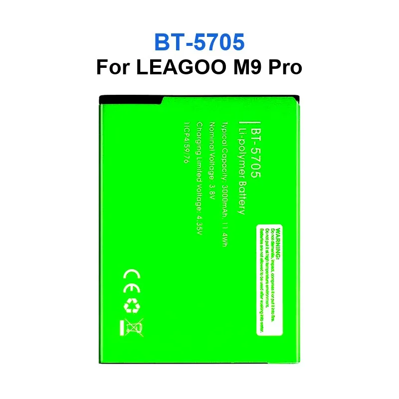 بطارية ل Leagoo M13 M8 M11 M5 M10 M9 Pro M5 Edge Plus M9Pro 5Plus BT-6009 BT-572P BT-5705 BT-6202 BT-513P BT-5501 BT518