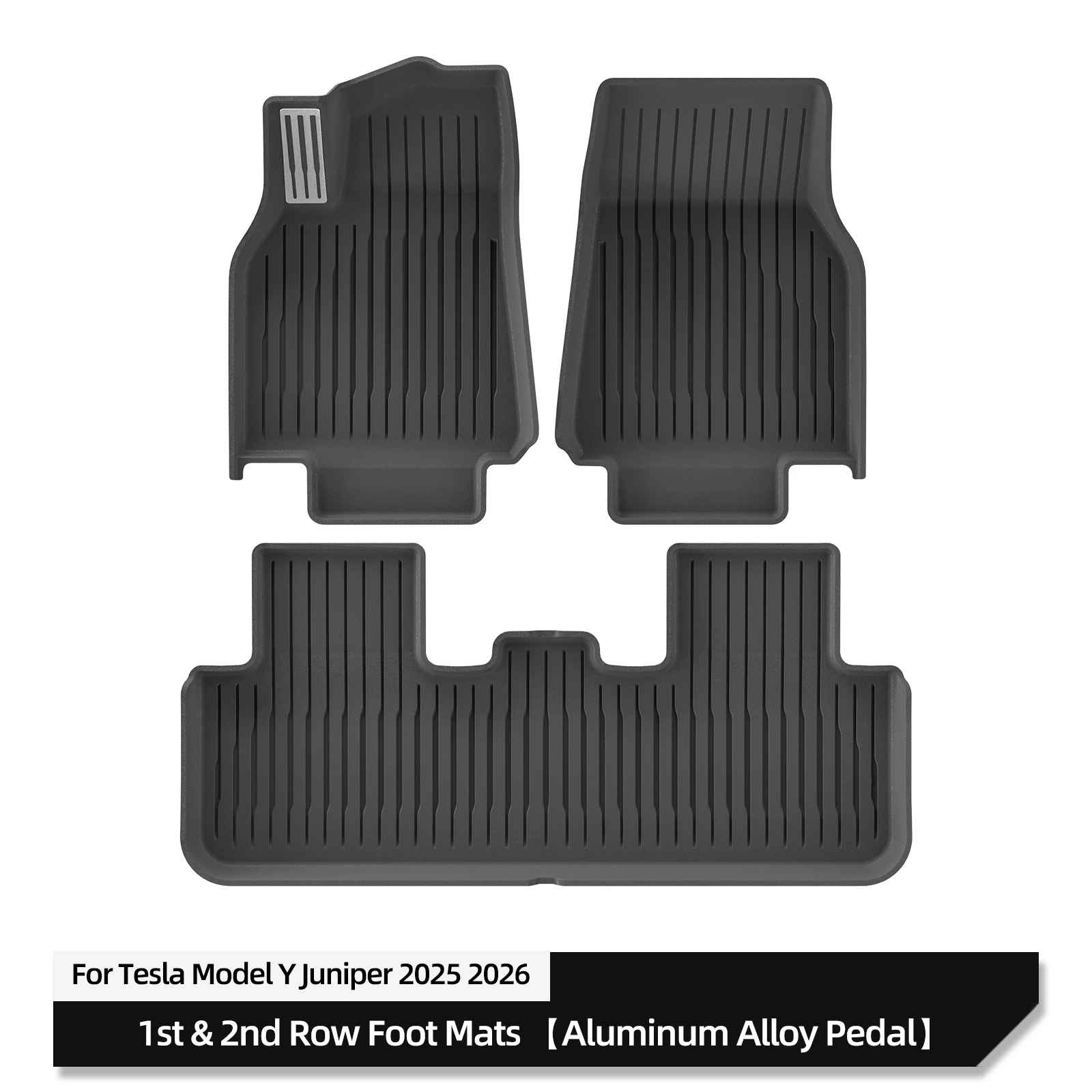 

For 2025 Tesla Model Y Juniper/Launch Car Floor Mats Protective Mat Interior Accessories Waterproof Foot Pads ModelY 2019-2025