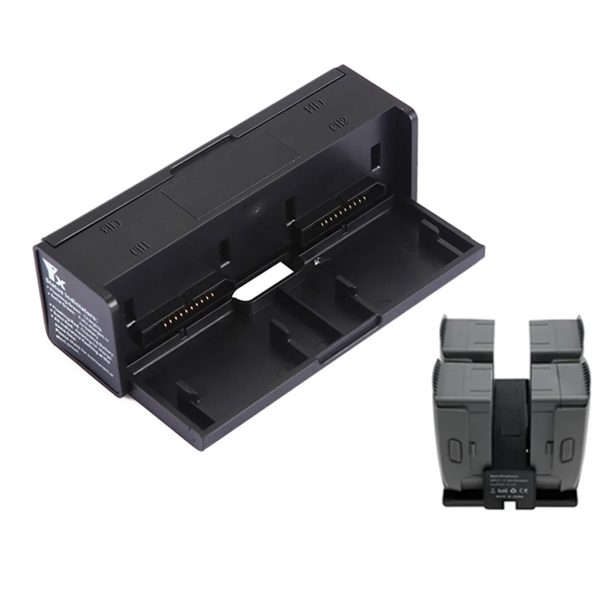 ABJL For Mavic 2 Pro/Zoom Battery Charging Hub Portable Smart Intelligent LED Drone Mavic 2 Pro/Zoom Battery 4in1 Charger