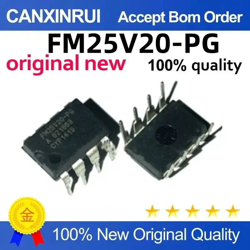 

FM25V20 FM25V20-PG DIP8 Package Memory Chip Original Hot Sale