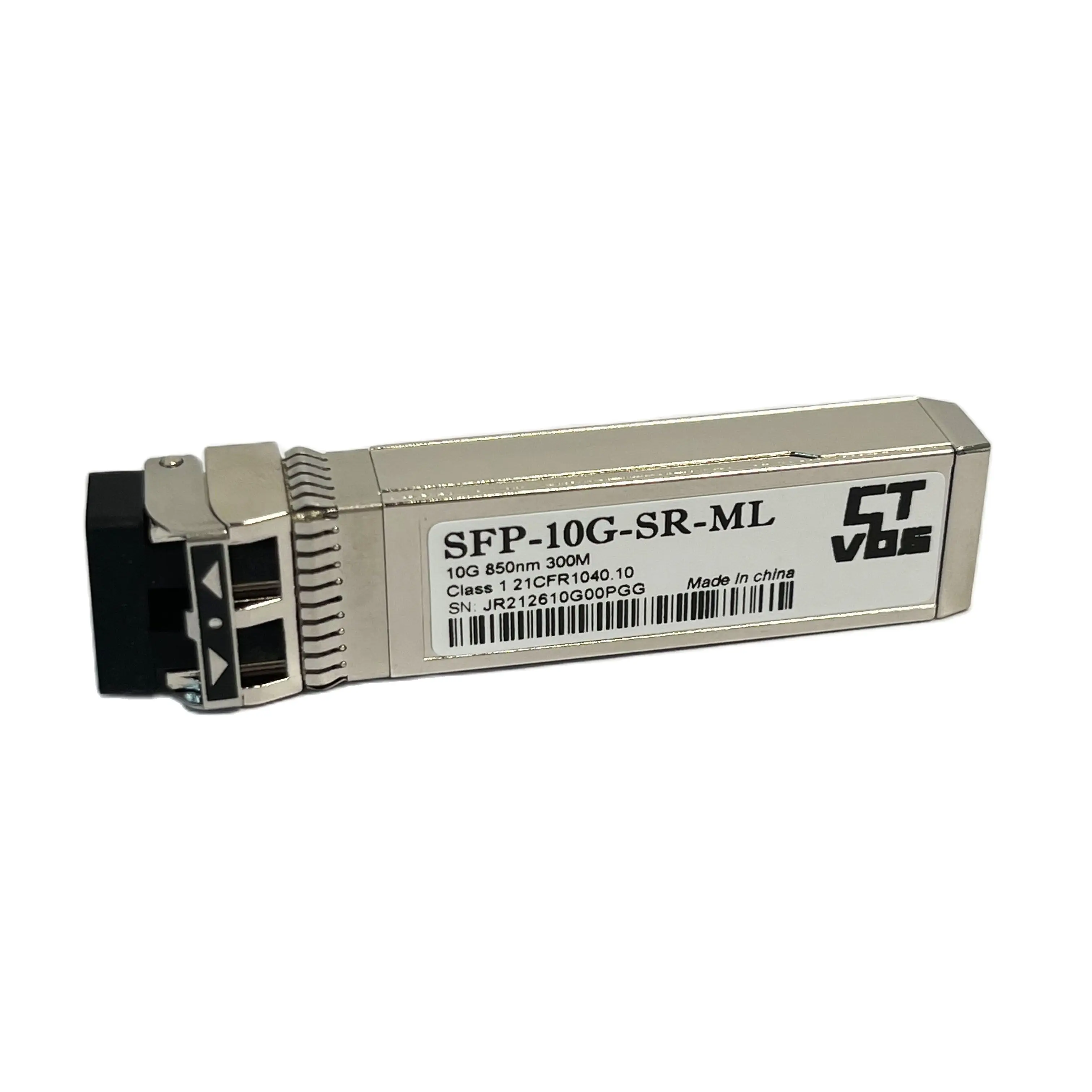 10G SFP for MCX311A-XCAT Ethernet Adapter SFP-10G-SR LC Connector Multimode 850nm Fiber Optic Transceiver Module