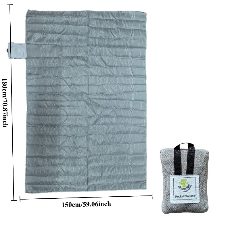 

1pc Mini Picnic Mat Outdoor Portable Pocket Nylon Beach Mat Moisture-proof and Waterproof Fabric 150x180cm Modern Simple