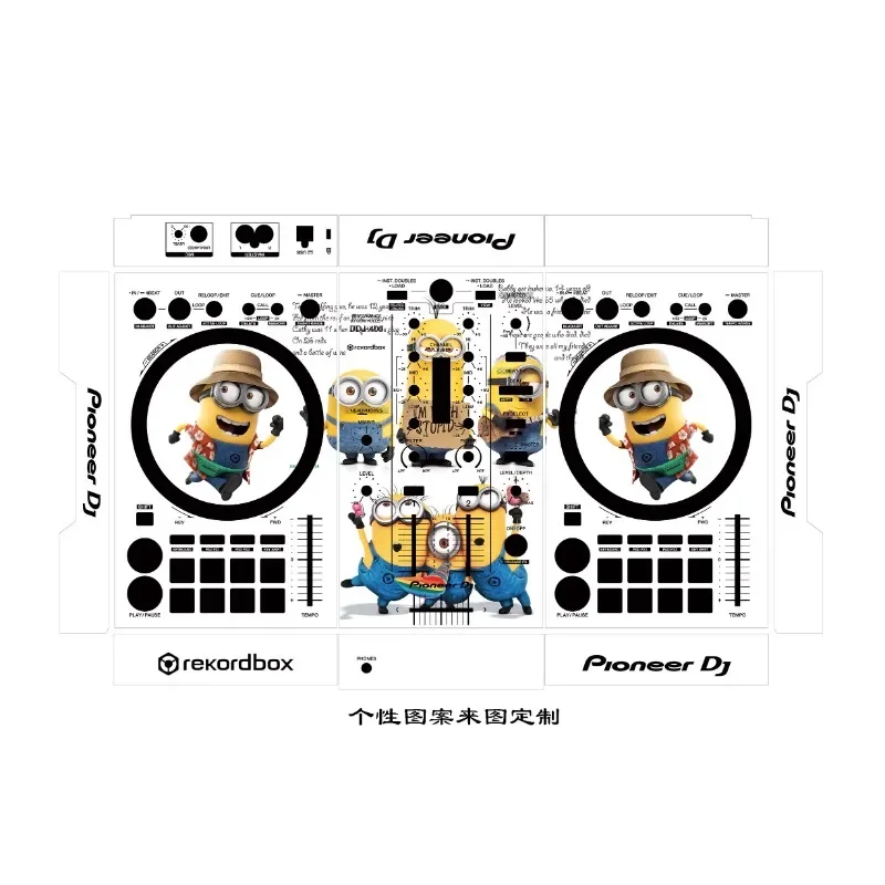 Pioneer DDJ-400 Controller Panel Film. Disc Player Colorful Sticker, Not An Iron Panel