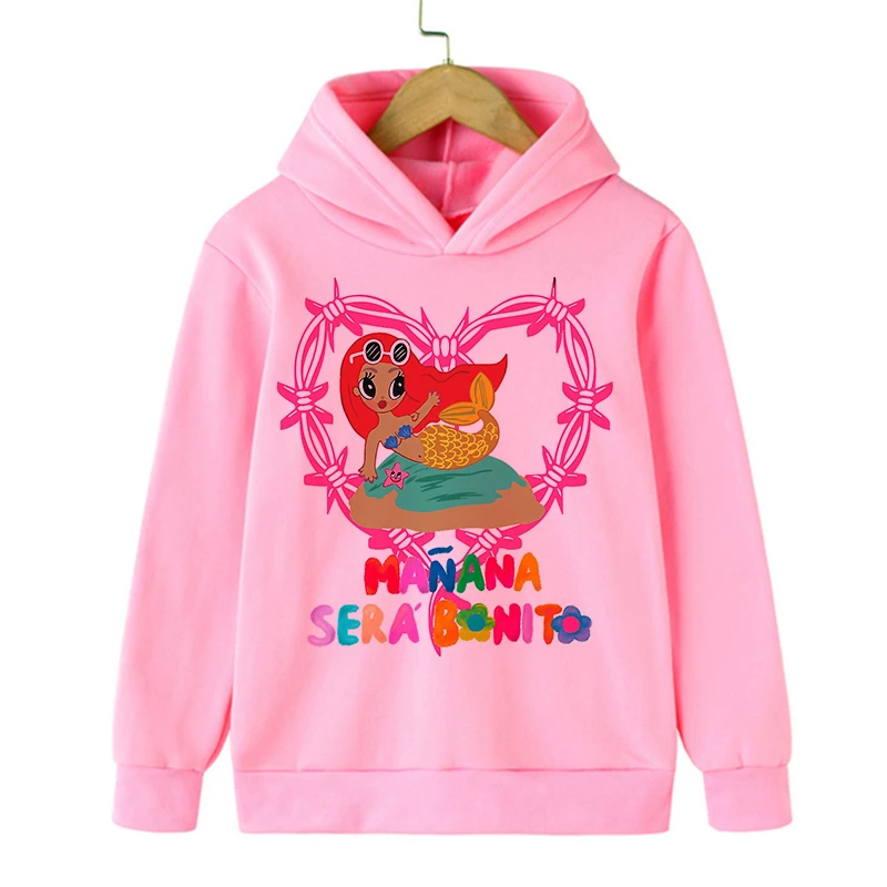 New Kid Hoodies Manana Sera Bonito Karol G Bichot Children Sweatshirts Kids Clothes Hoodie Boys Girls Baby Tops Sweatshirt