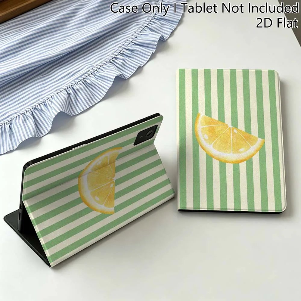 

Art Lemon Vertical For Xiaoxin Lenovo Tab Pad K11 K10 M10 P11 3rd Plus Pro Legion Y700 Y900 Gen4 2 Tablet Case Gift