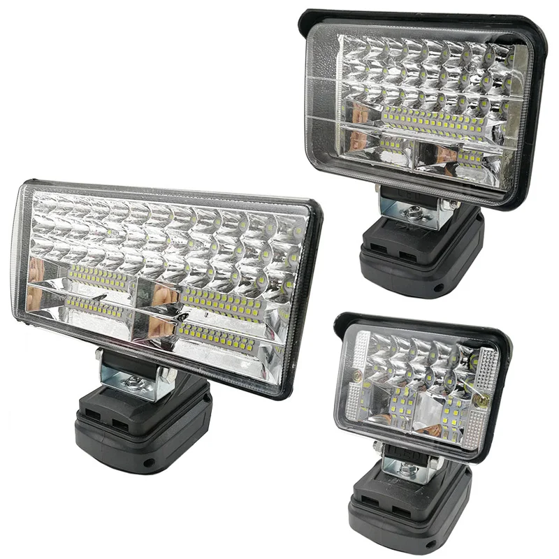 Luz de Emergência Exterior do Projetor da Bateria do Li-íon de Makita 18v Bl1430 Bl1830 com Usb
