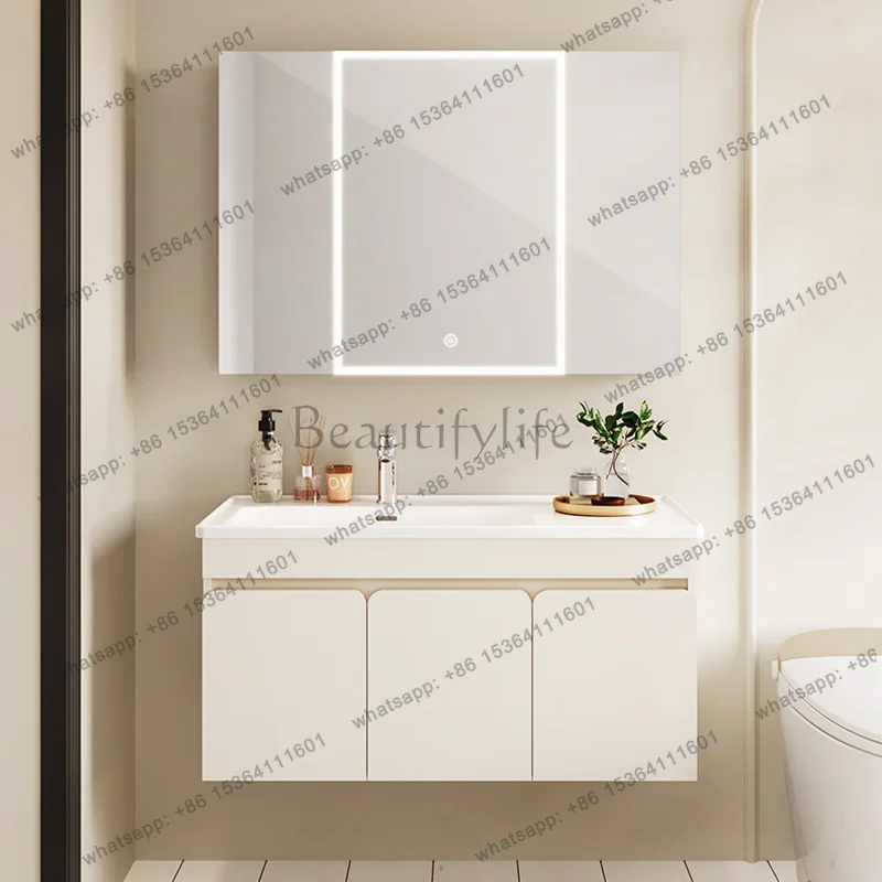 Best Sellers Interior Fashion Bathroom Cabinet Creative Space Saver White Sink Bathroom Cabinet Accessories China Gabinete Home