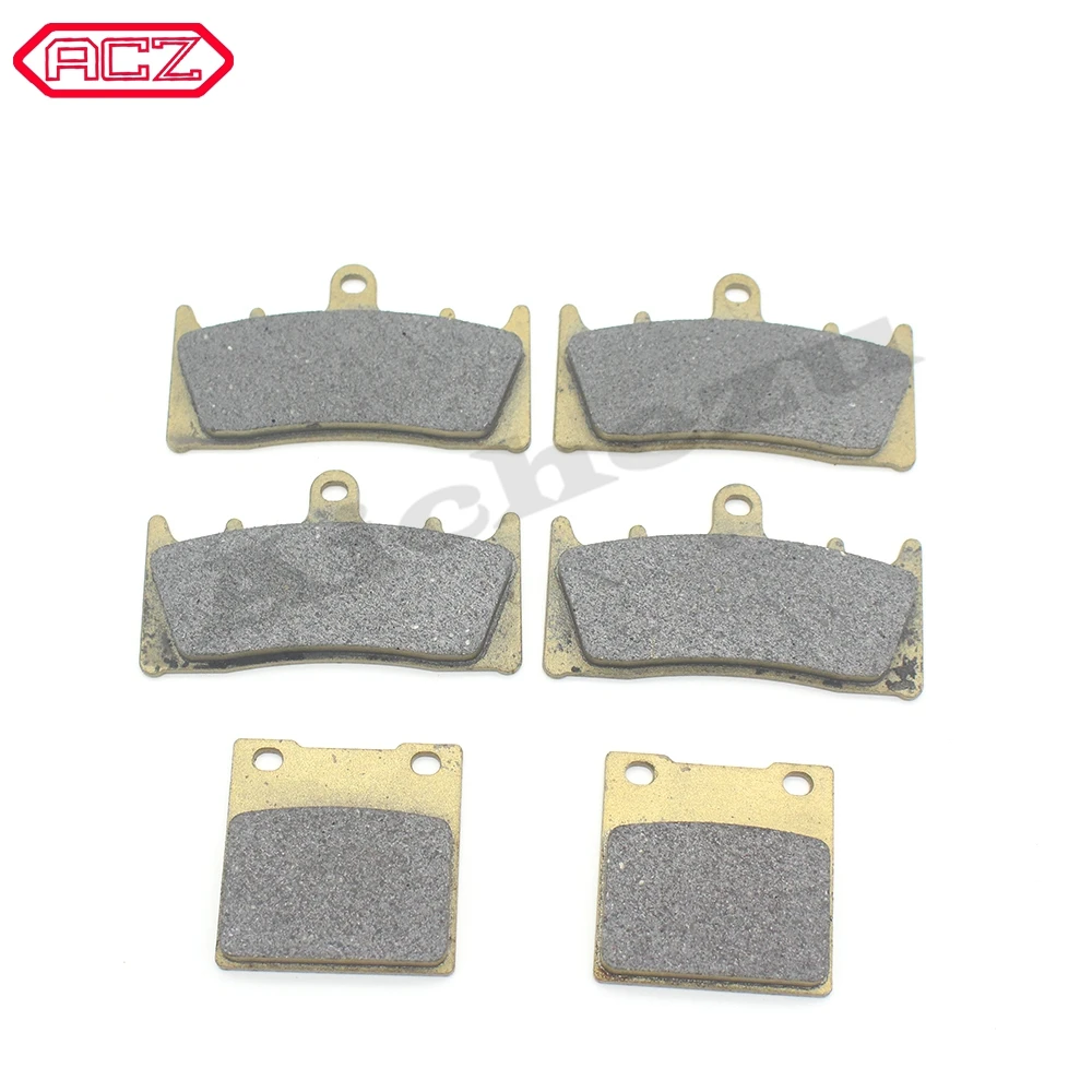 

6pcs Motorcycle Front Rear Brake Pads for Suzuki GSXR 1100 WP/WR/WS/WT GSX 1300 RX/RY/RK1/RK2/RZK3/RK3/RK4/RK5/K6/K7 Hayabusa #c