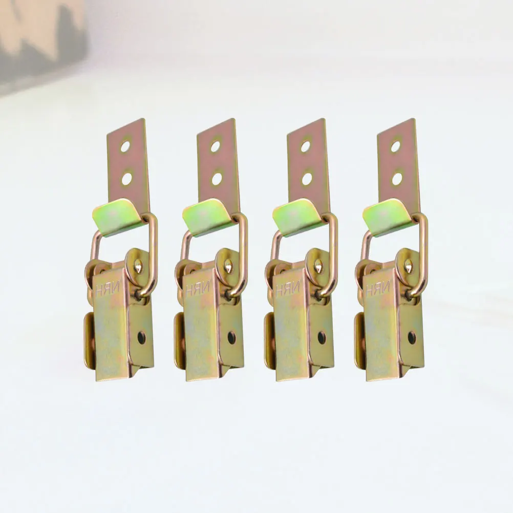 

4pcs Metal Buckle Hasps For Box Metal Lock Catch Suitcase Box Latch Diy Hasps Craft Case Latch Buckle