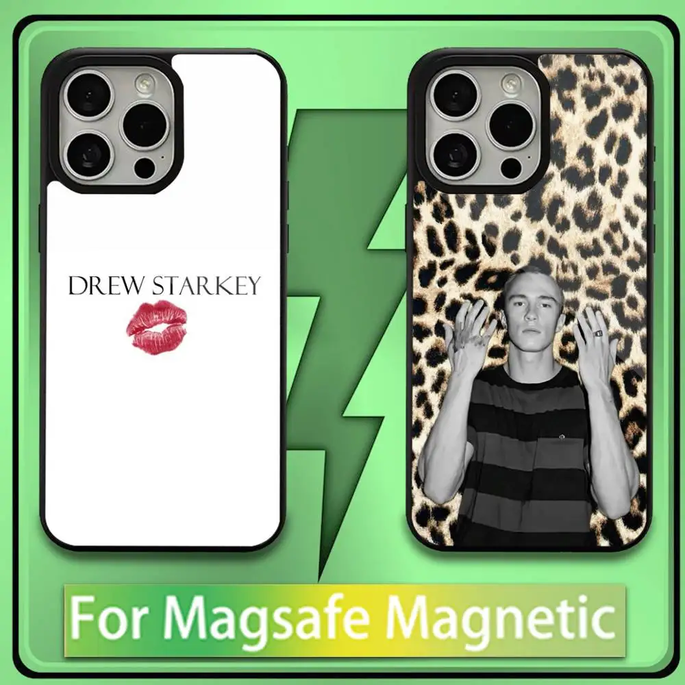 

Actor D-Drew Starkey Phone Case For iPhone 16,15,14,13,12,11,Plus,Pro,Max,Mini Soft Magesafe Magnetic Wireless Charge