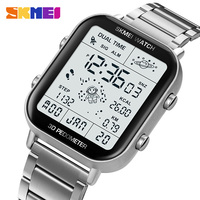 Skmei 1888  Calendar Clock Reloj Hombre Sport Pedometer Calorie Calculation Digital Watches  Men Stopwatch Countdown Wristwatch