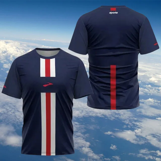 

2025 New Hot Sales Men's Short Sleeved T-shirt, Comfortable Casual T-shirt, Breathable and Sweat Absorbing Short Sleeved T-shirt