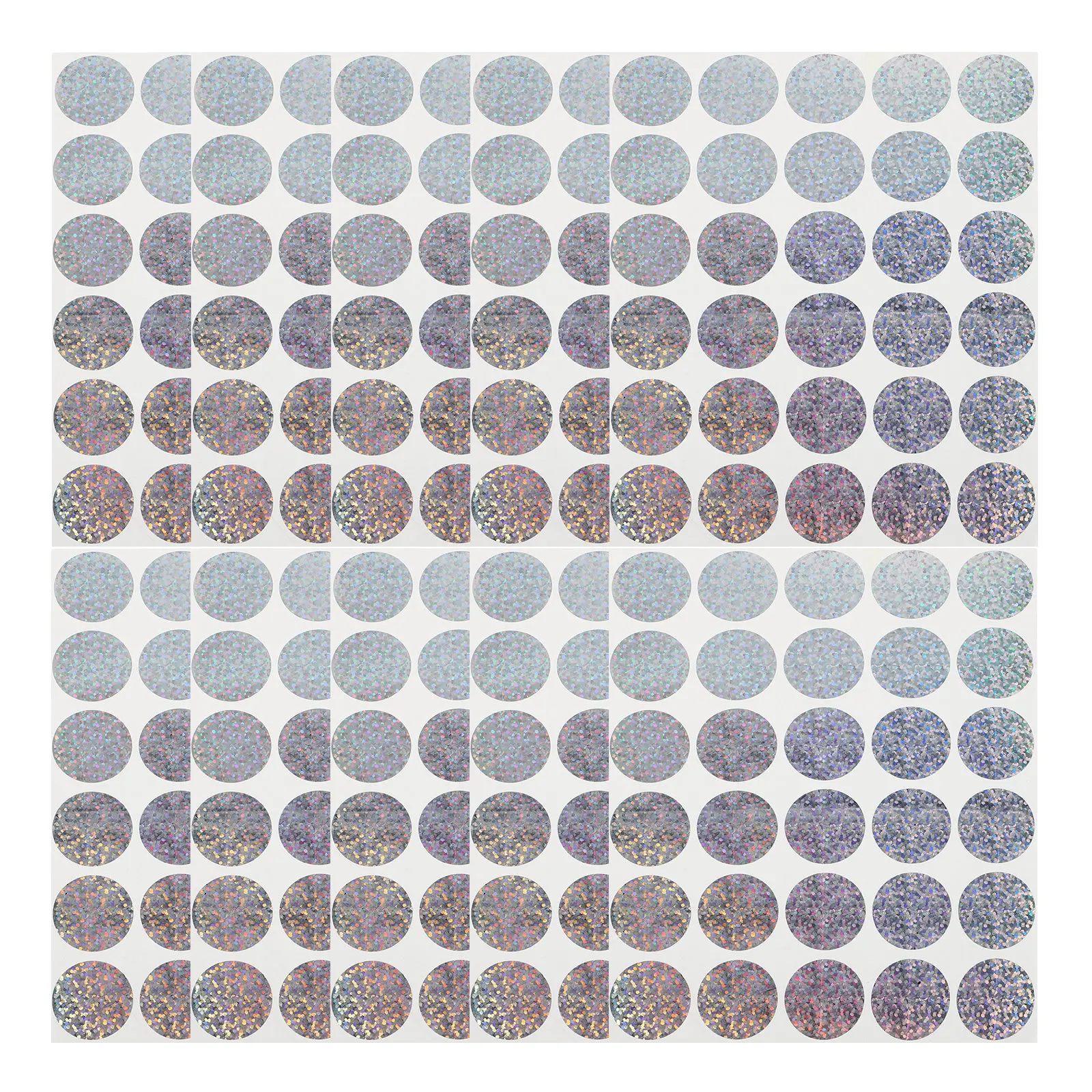 10 Sheets Scratch Off Stickers Smooth Scratch Surface Easy Attach Remove DIY Party Celebration Classroom Rewards