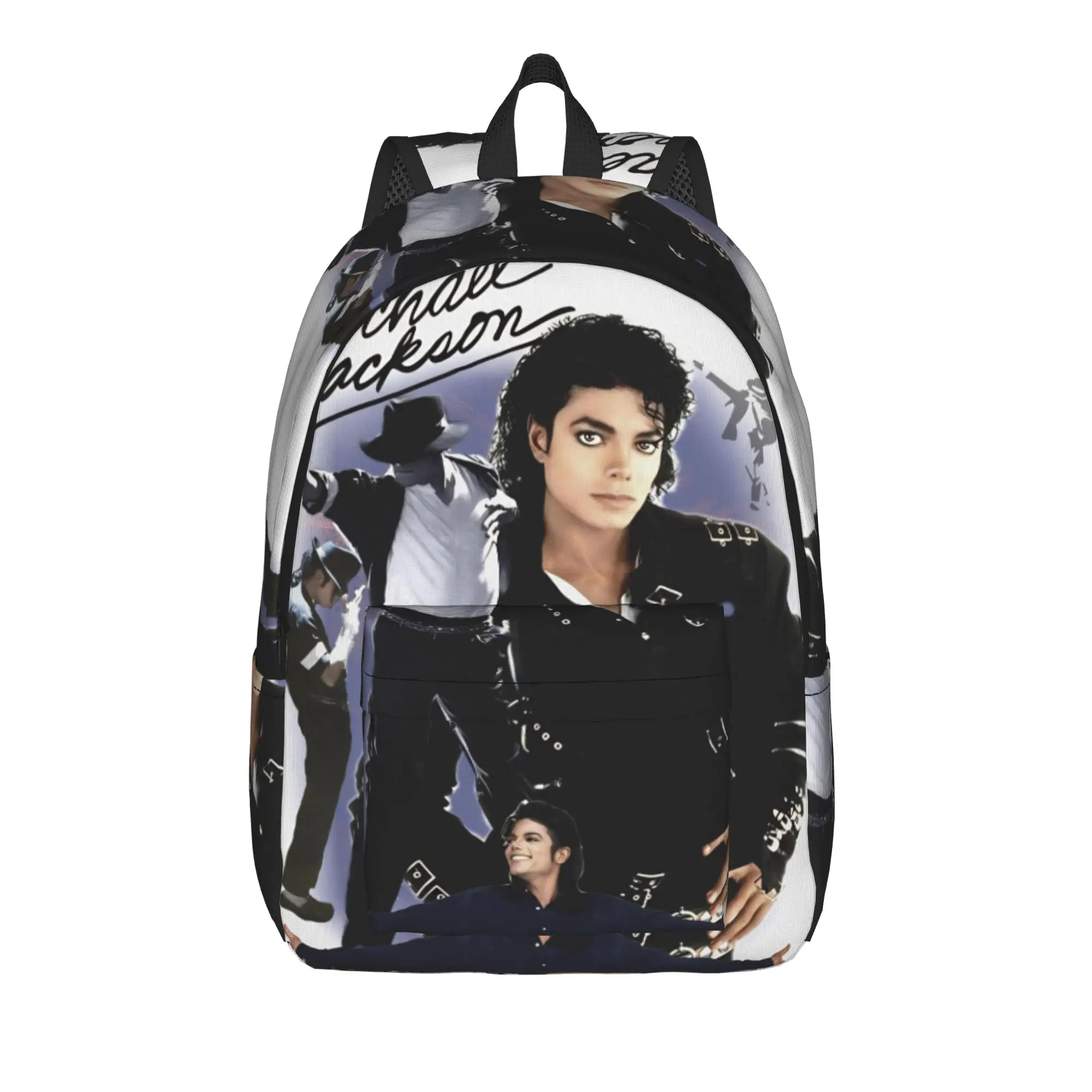 Michael Jacksons Musical Movie 2026 Casual Backpack Outdoor Student Hiking Travel  Daypack for Men Women Laptop Canvas Bags