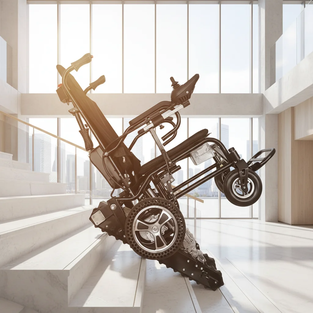Outdoor Electric Model Wheelchair For Stairs And For The Disabled Electric Stair Climbing Wheelchair Prices