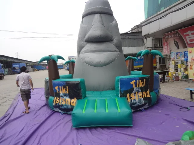 Camouflage Inflatable Climbing Mountain Inflatable Rock Climbing Wall for Sale