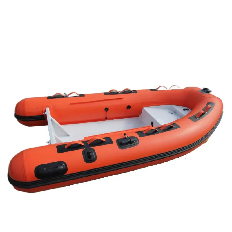 10ft Orange Color Aluminum RIB Boat Inflatable Fishing Boot
