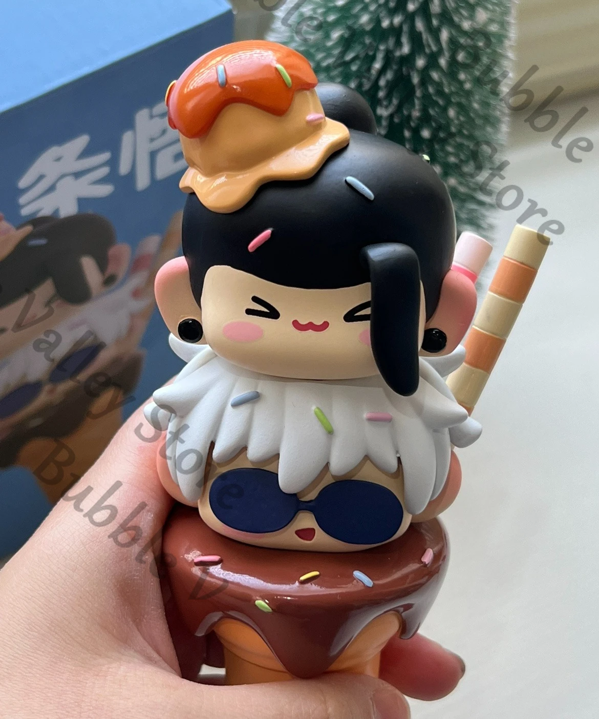 

Аниме дзюдзюцу кайсен Сатору Gojo Geto Suguru косплей мороженое гаражные наборы мультяшная милая фигурка игрушка модель орнамент Рождество