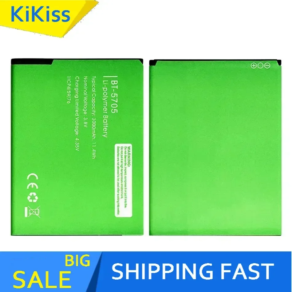 Battery BT-5705 3000Mah For LEAGOO M9 Pro M9pro Bateira