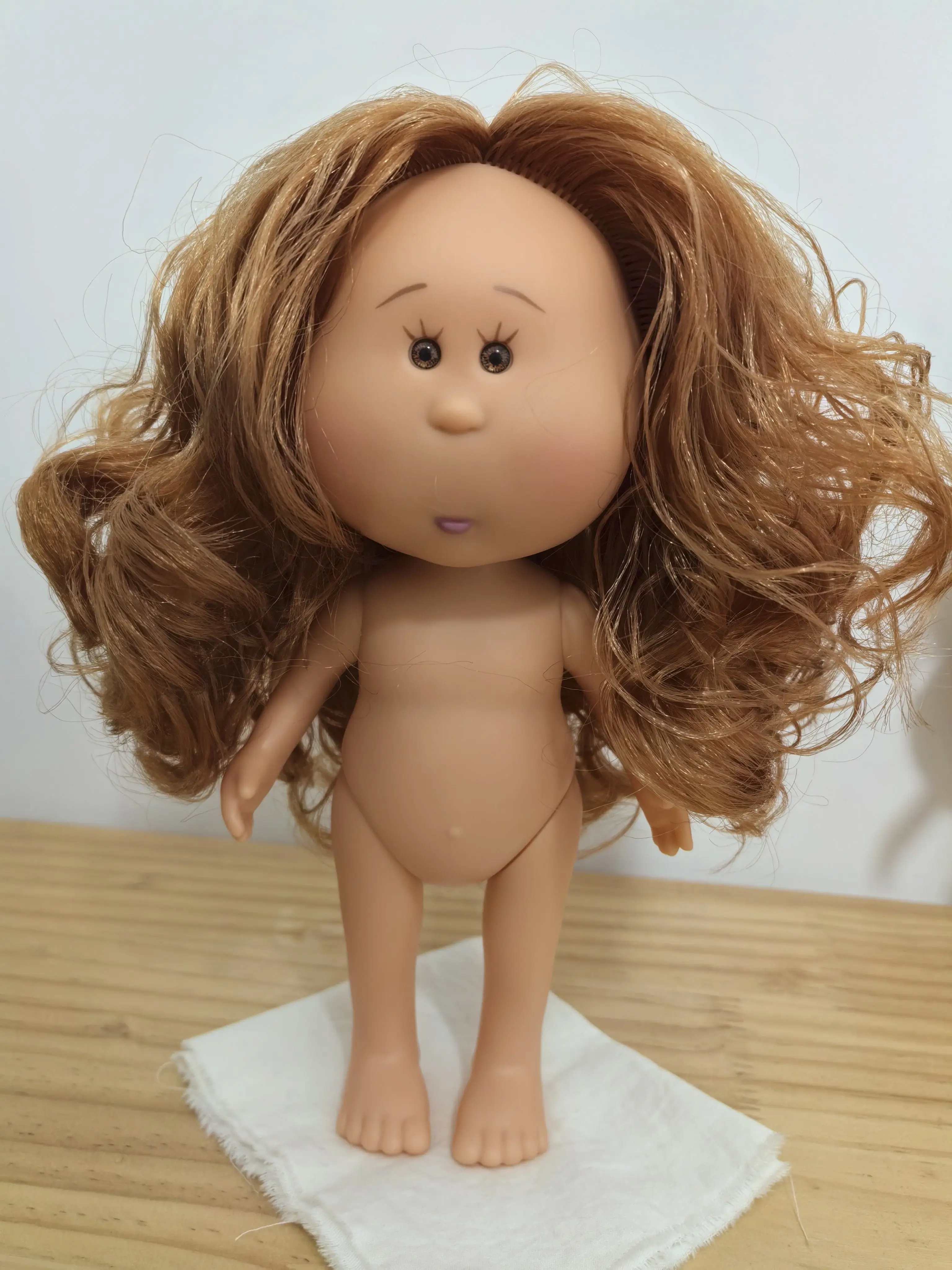 

Кукла-картошка Мия, 14 см / 5,5 дюймов, без одежды – миниатюрная BJD-кукла-заготовка для ручной росписи, коллекционная художественная кукла