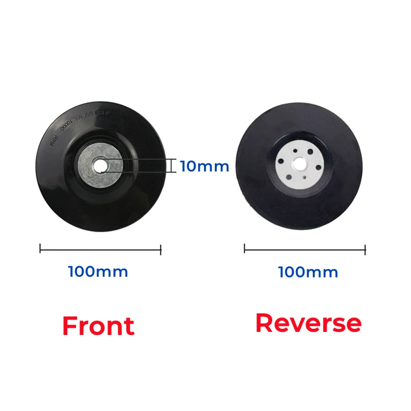 4 Inch 100mm Black White Disc Buffing Bonnet Wheel M10 Special Sander Polishing Disc For Angle Sanding Sander