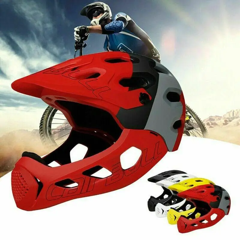 Anti-impact Mountain Cross-country Bike Full Helmet Extreme Sports Safety Helmet